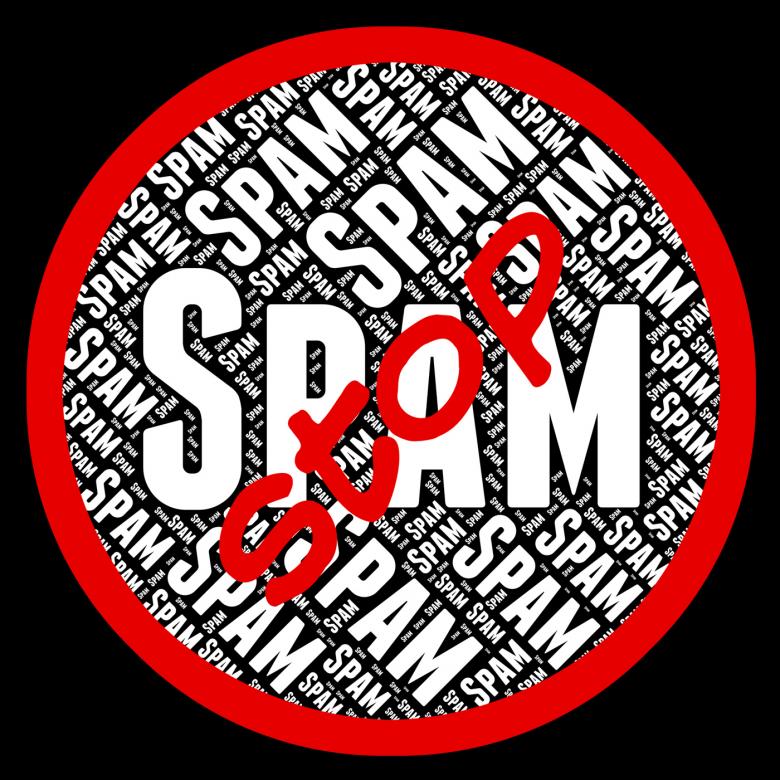 Free stock image of Stop Spam Means E Mail And Caution created by Stuart Miles