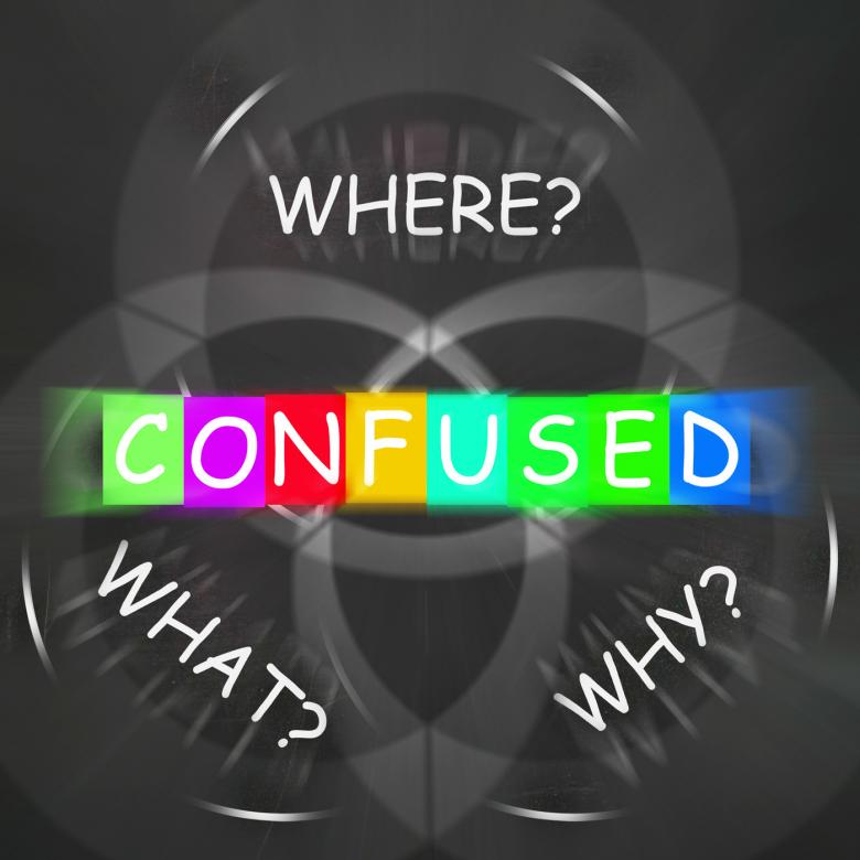 Free stock image of Confused Displays Why What Where and Uncertainty created by Stuart Miles