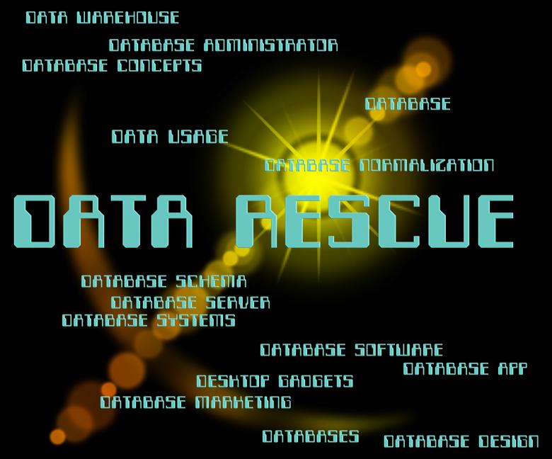 Free stock image of Data Rescue Means Set Free And Bytes created by Stuart Miles