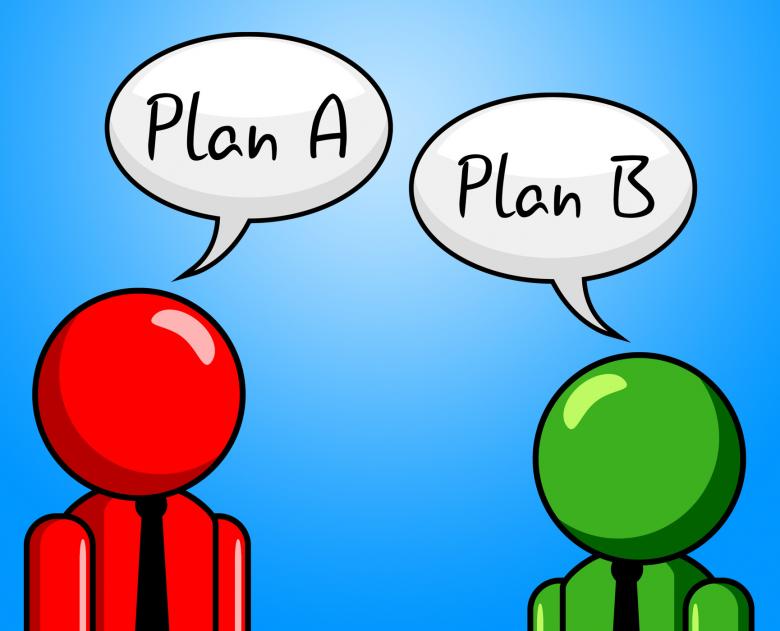 Free stock image of Plan B Indicates Fall Back On And Agenda created by Stuart Miles