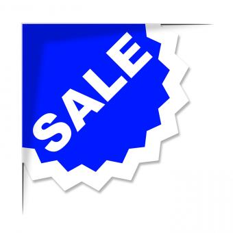 Free Stock Photo of Sale Label Means Promo Save And Offer