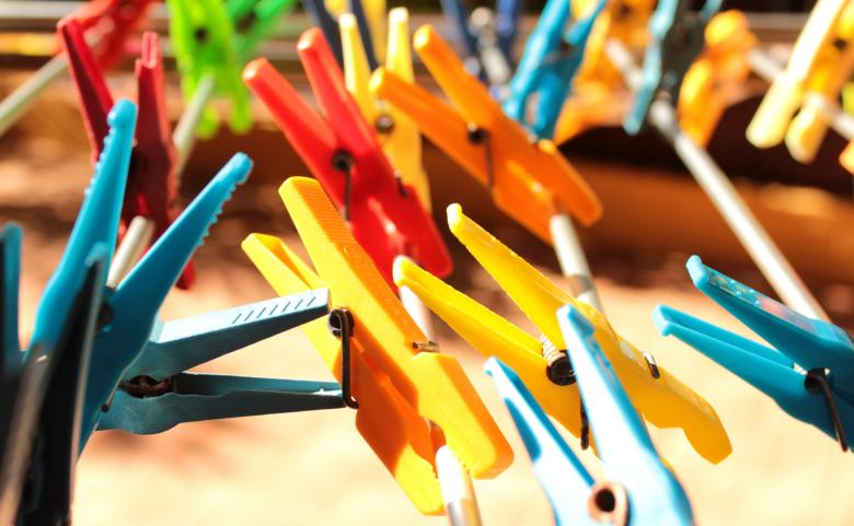 Free stock image of Clothes Pegs - Laundry Pins - Close-Up created by Jack Moreh