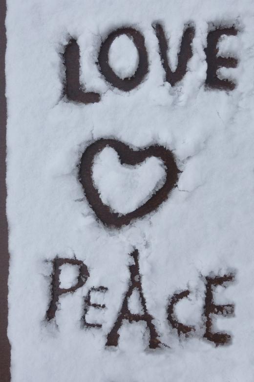 Free stock image of Love Peace created by Pixabay