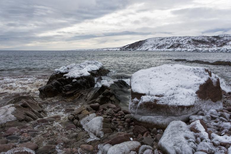 Free stock image of Winter Seascape created by Geoffrey Whiteway