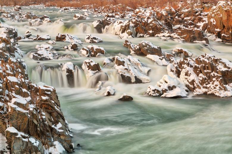 Free stock image of Great Falls Winter Jade Cascades - HDR created by Nicolas Raymond