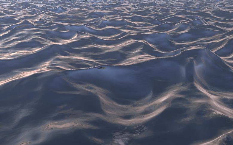 Free stock image of 3D Water Surface created by bykst