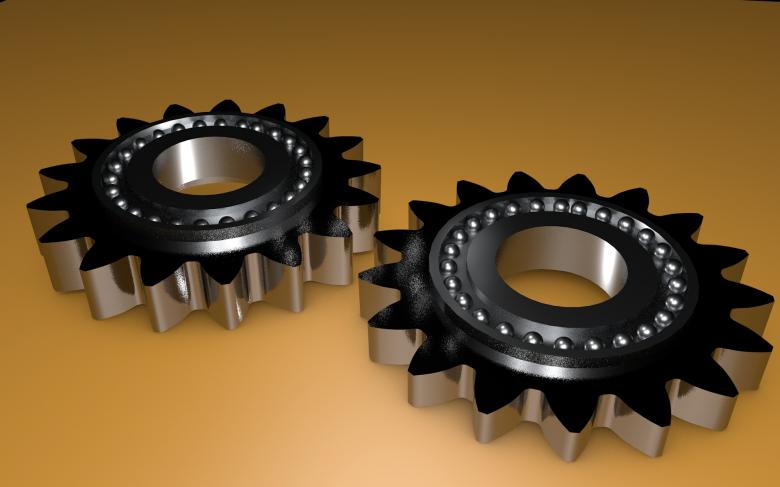 Free stock image of Metallic Gears created by bykst