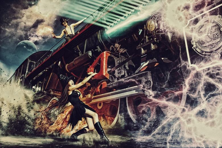 Free stock image of Stopping the Train created by Pixabay