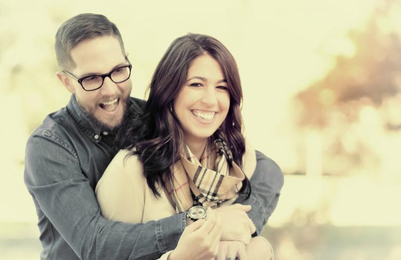 Free stock image of Playful Couple Hugging created by Jack Moreh