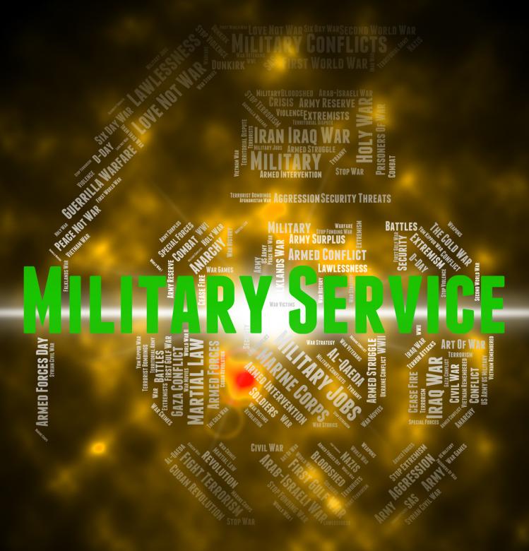 Free stock image of Military Service Means Armed Forces And Army created by Stuart Miles