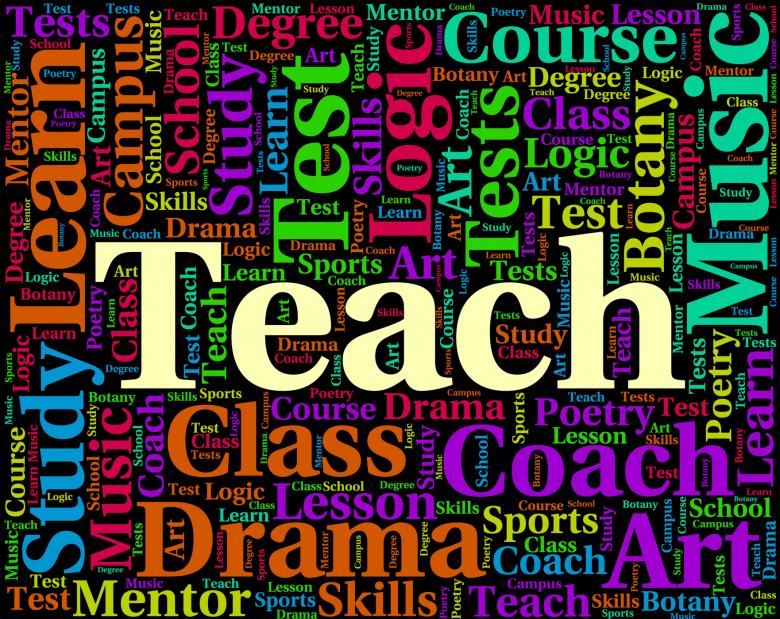Free stock image of Teach Word Indicates Give Lessons And Coaching created by Stuart Miles