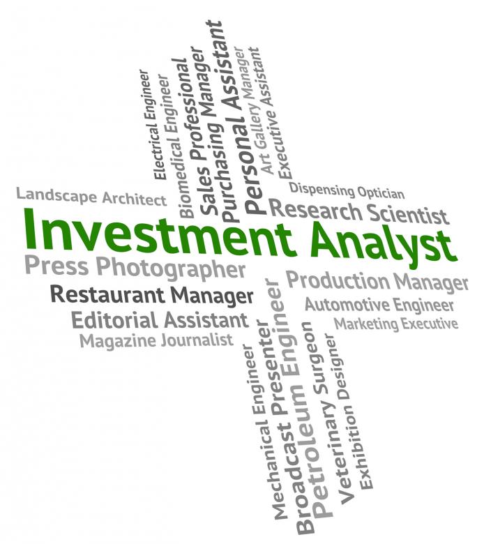 Free stock image of Investment Analyst Represents Analytics Hiring And Text created by Stuart Miles