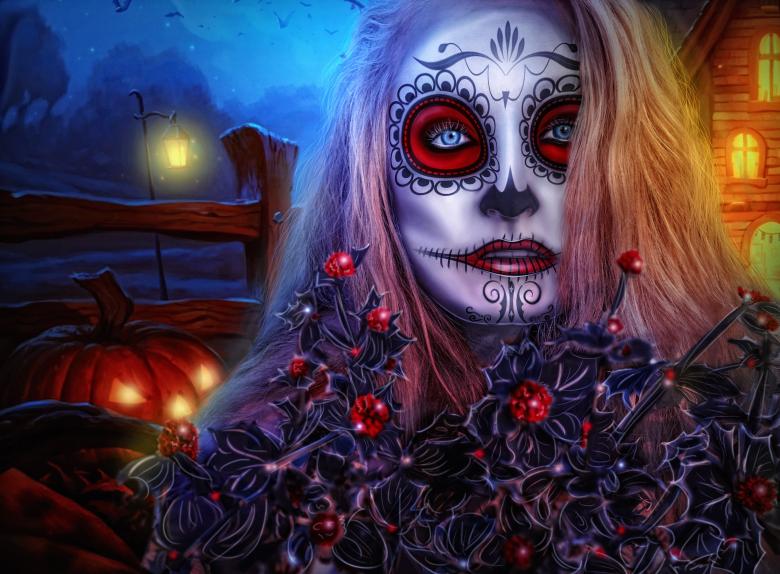 Free stock image of Halloween created by Pixabay