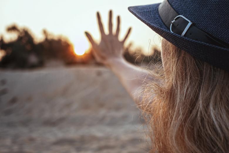 Free stock image of Facing the Sun created by Pixabay