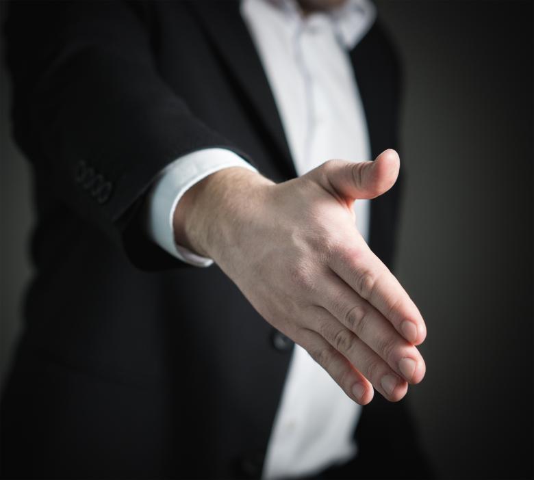 Free stock image of Hand Shake created by Pixabay