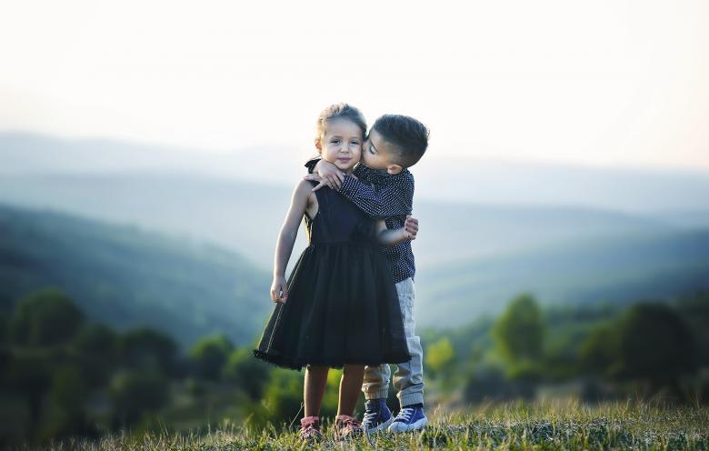 Free stock image of Little Couple created by Pixabay