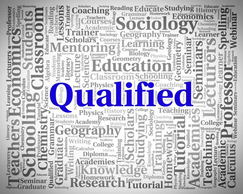 Free stock image of Qualified Word Indicates Certified Chartered And Expert created by Stuart Miles