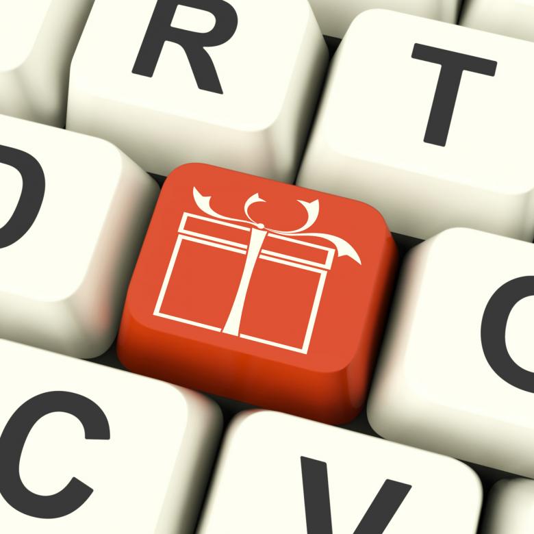 Free stock image of Xmas Present Key Means Happy Christmas created by Stuart Miles