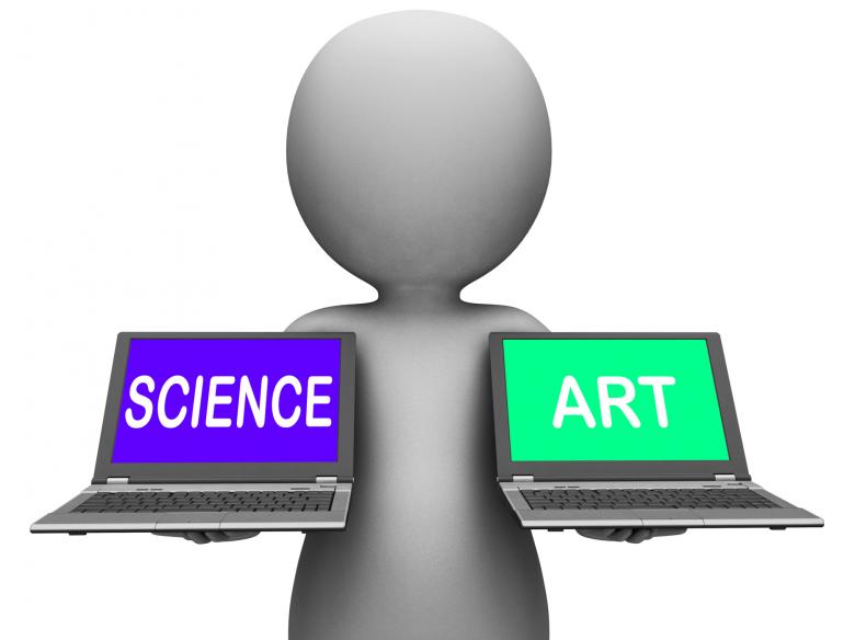 Free stock image of Science Art Laptops Shows Scientific Or Artistic created by Stuart Miles