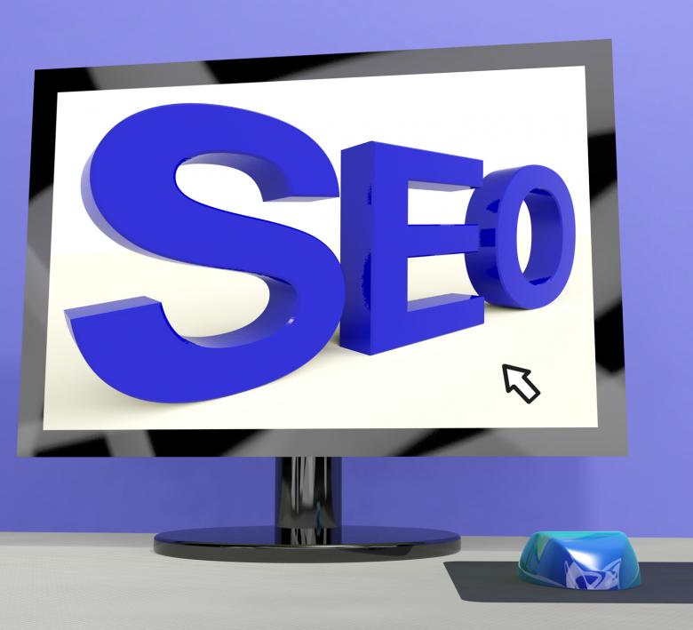 Free stock image of Seo Word On Computer Showing Online Web Optimization created by Stuart Miles