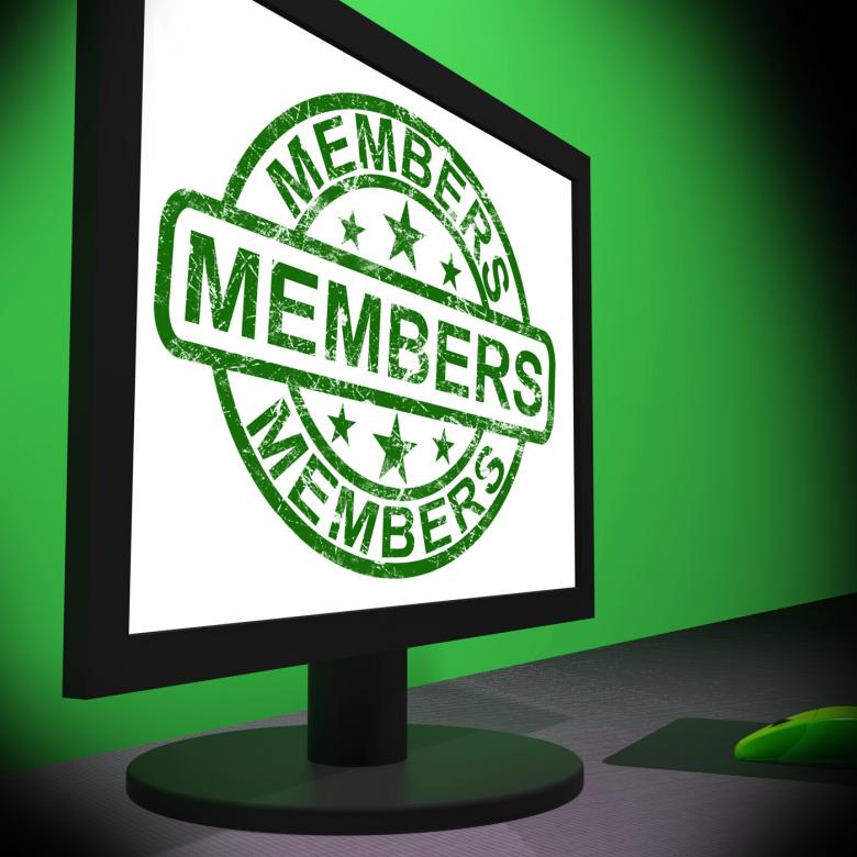 Free stock image of Members Computer Shows Membership Registration And Internet Subscribin created by Stuart Miles