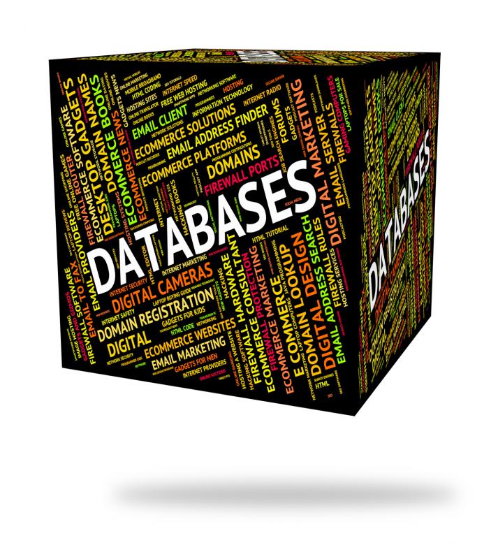Free stock image of Databases Word Indicates Info Words And Text created by Stuart Miles