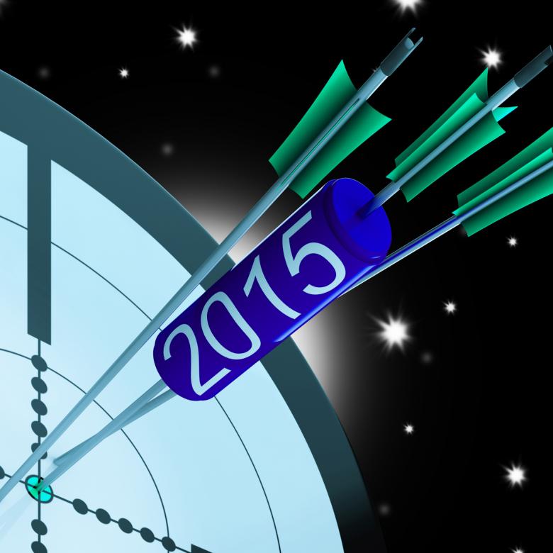 Free stock image of 2015 Accurate Dart Target Shows Successful Future created by Stuart Miles