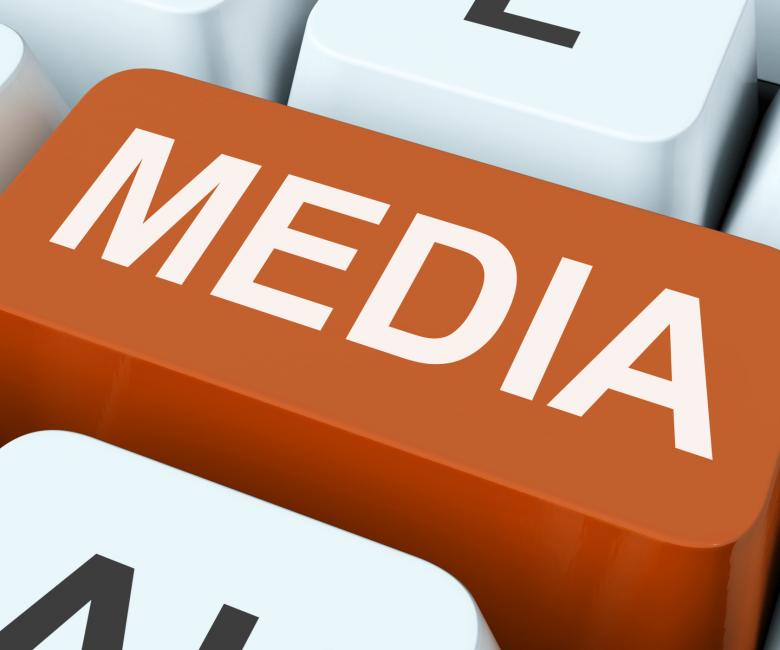 Free stock image of Media Key Shows Multimedia Newspapers Or Tv created by Stuart Miles