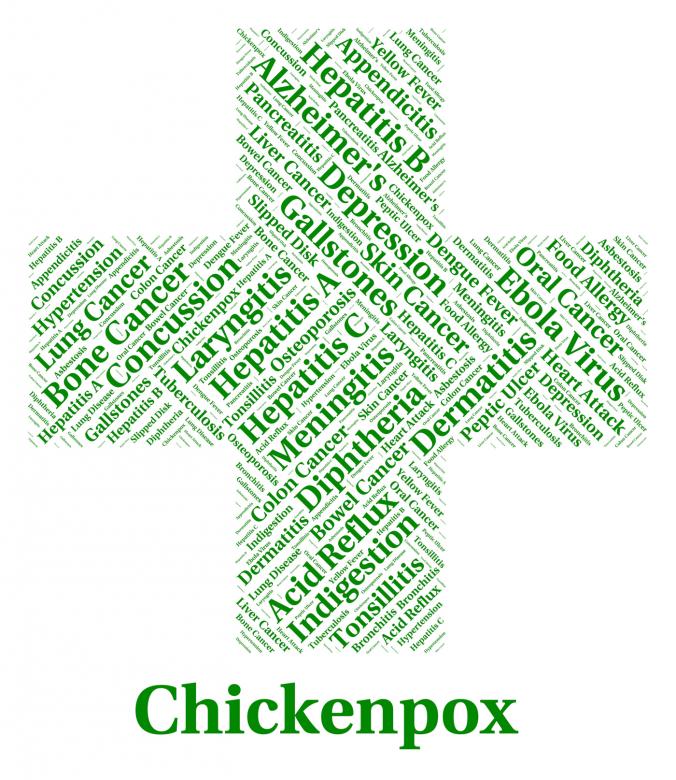 Free stock image of Chickenpox Illness Represents Poor Health And Affliction created by Stuart Miles