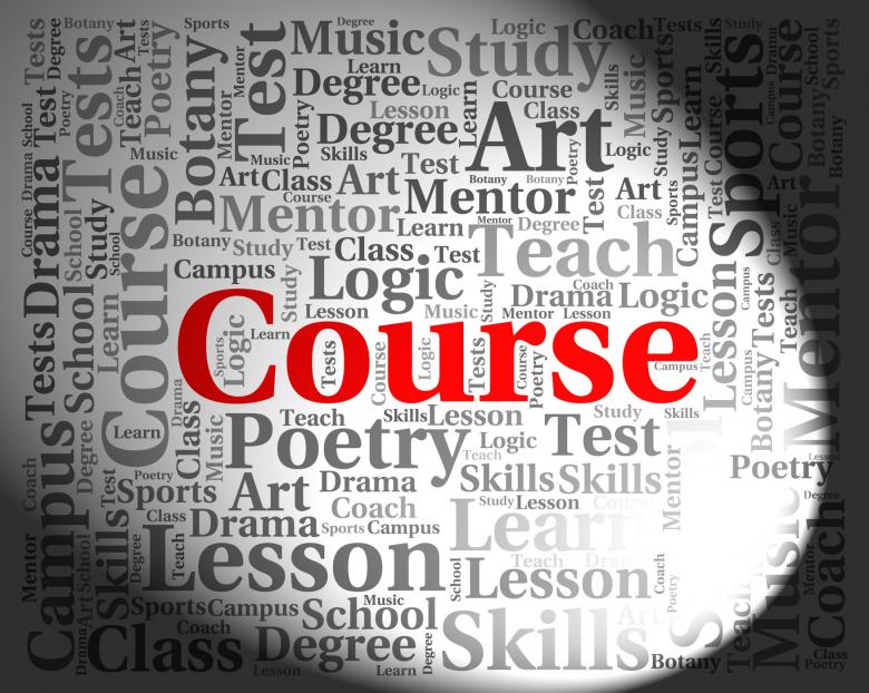 Free stock image of Course Word Represents Program Learned And Training created by Stuart Miles