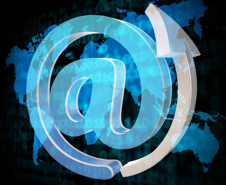 Free stock image of Email Sign Shows Send Message And Communicate created by Stuart Miles