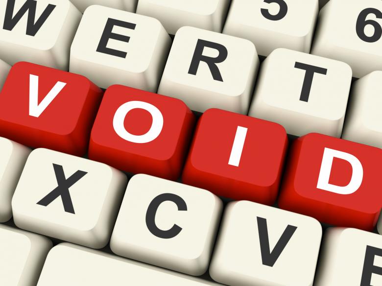 Free stock image of Void Keys Show Invalid Or Invalidated Online created by Stuart Miles