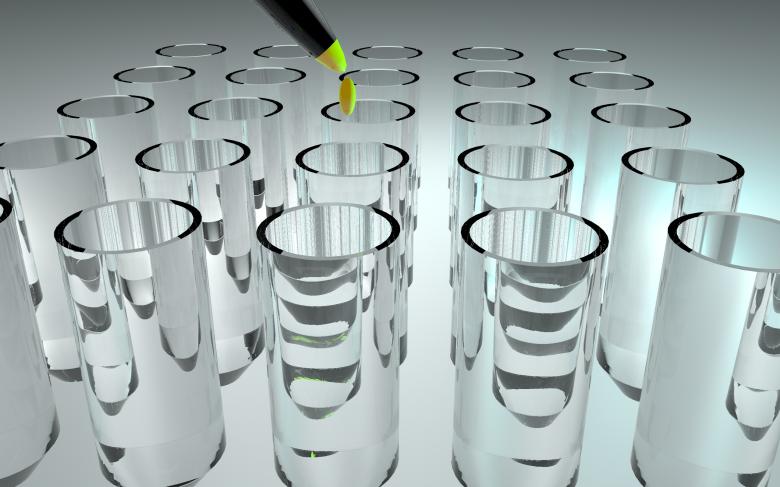 Free stock image of Laboratory Test Tubes created by bykst