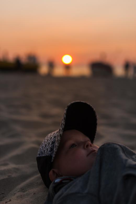 Free stock image of Kid on the Beach created by Pixabay