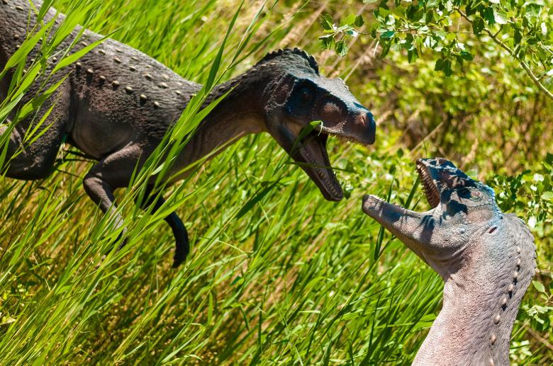 Free stock image of Dinosaur Fight created by Pixabay