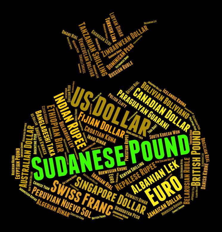 Free stock image of Sudanese Pound Represents Forex Trading And Coin created by Stuart Miles