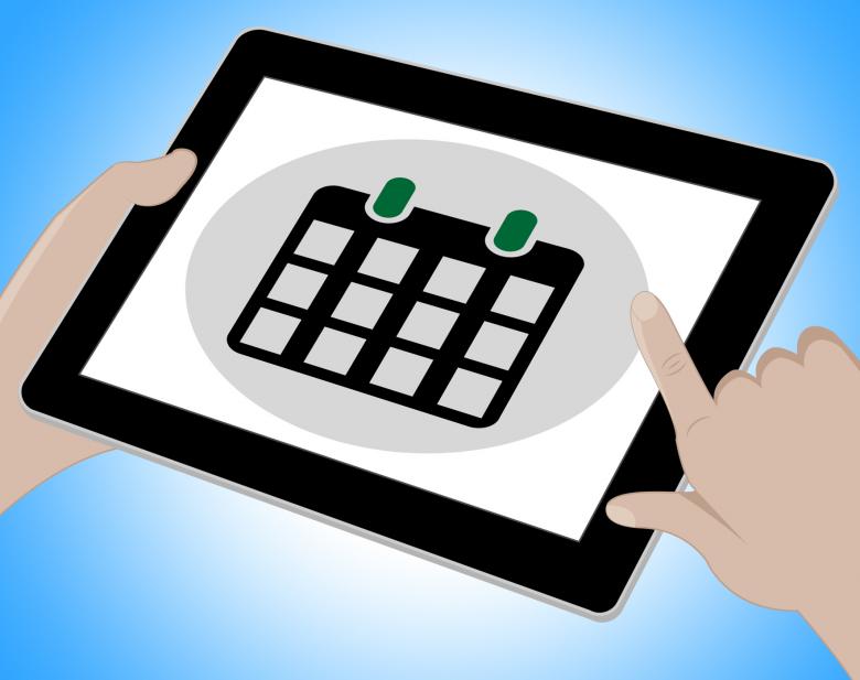 Free stock image of Schedule Tablet Represents Computing Www And Timetable created by Stuart Miles