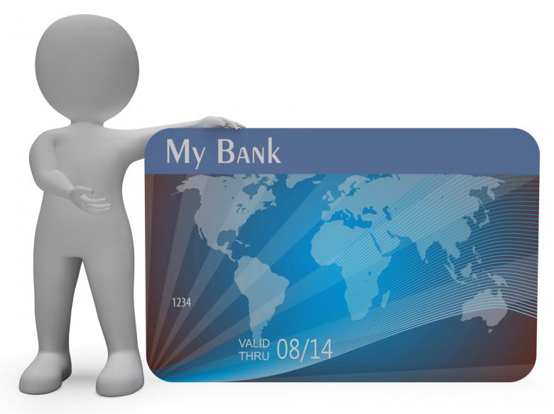Free stock image of Credit Card Means Commerce Finance And Purchasing 3d Rendering created by Stuart Miles