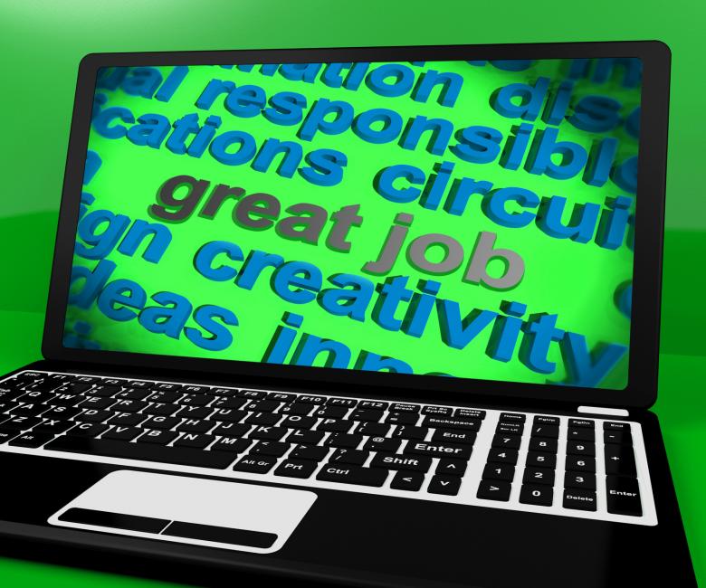 Free stock image of Great Job Screen Shows Awesome Work And Positive Feedback created by Stuart Miles