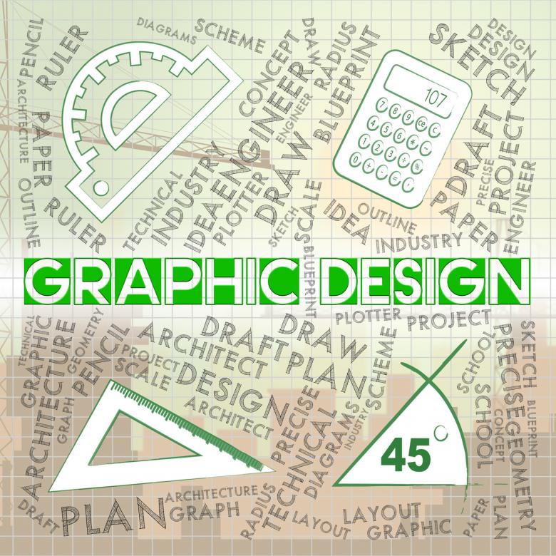 Free stock image of Graphic Design Represents Creative Illustrator And Designs created by Stuart Miles