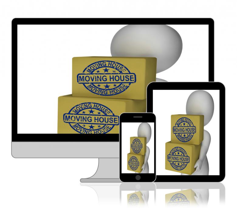 Free stock image of Moving House Boxes Display New Property And Relocation created by Stuart Miles