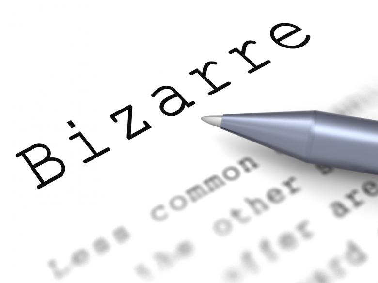 Free stock image of Bizarre Word Means Extraordinary Shocking Or Unheard Of created by Stuart Miles