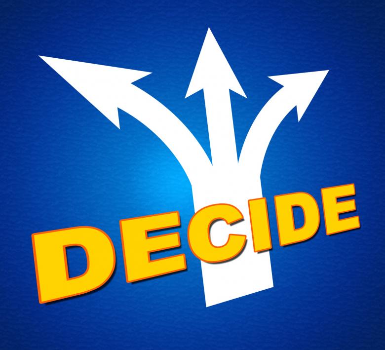 Free stock image of Decide Arrows Indicates Vote Indecisive And Choice created by Stuart Miles