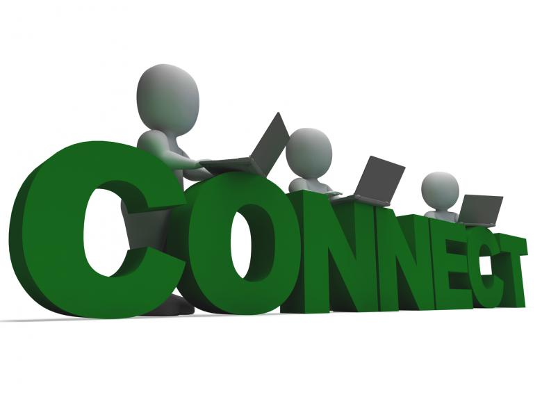 Free stock image of Connect Word Showing World Wide Web created by Stuart Miles