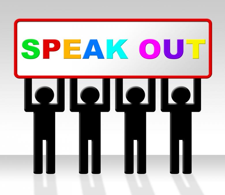 Free stock image of Speak Out Indicates Say Your Mind And Attention created by Stuart Miles