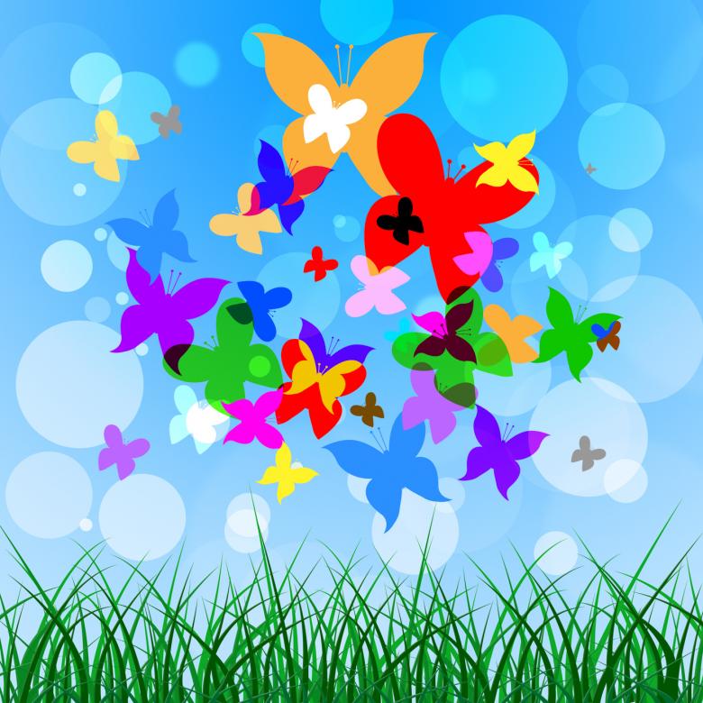 Free stock image of Background Butterflies Represents Summer Time And Creature created by Stuart Miles