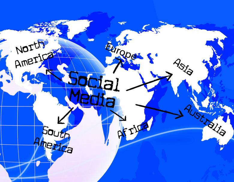 Free stock image of Social Media Indicates World Wide Web And Blogs created by Stuart Miles