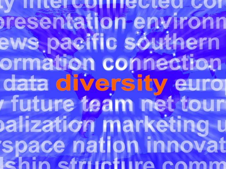 Free stock image of Diversity Word Cloud Shows Multicultural Diverse Culture created by Stuart Miles