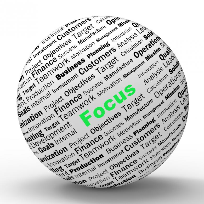 Free stock image of Focus Sphere Definition Shows Concentration And Targeting created by Stuart Miles