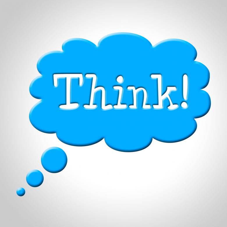 Free stock image of Think Thought Bubble Means Consideration Plan And Reflecting created by Stuart Miles